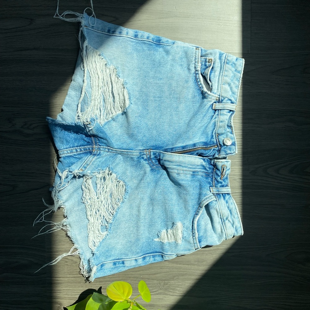 Top shop mom jeans size 6